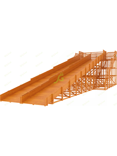 Зимняя горка IgraGrad Snow Fox, скат 18 м мод.1