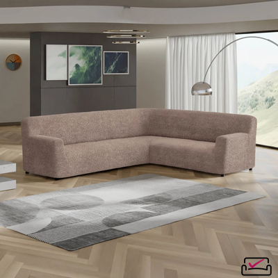 Чехол на классический угловой диван Микрофибра Премиум Марсала. ЗАЩИТА ДЛЯ МЯГКОЙ МЕБЕЛИ ОТ ЖИВОТНЫХ. ИТАЛИЯ