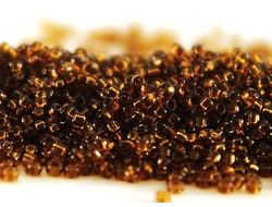 Toho 15/0 941 Transparent Smoky Topaz / Прозрачный дымчатый топаз