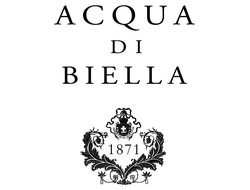 Логотип Acqua Di Biella, логотип бренда Acqua Di Biella, логотип парфюмерии Acqua Di Biella