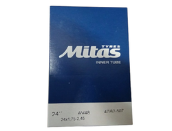 Камера Mitas, 24x1.75/2.45, авто 48 мм, 510340150111