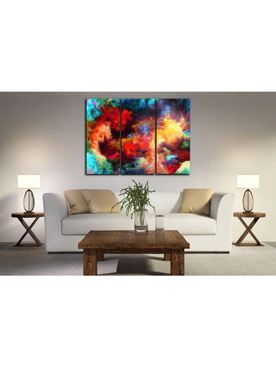 Модульная картина &quot;Волшебный цвет&quot;