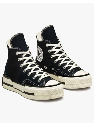 Кеды Converse Rivals черные на платформе