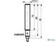 Индуктивный датчик ISB A24A-11-2-L