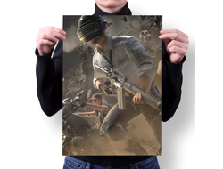 Плакат PlayerUnknown’s Battlegrounds, PUBG, ПУБГ №2