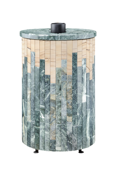 Печь Ферингер Уют Змеевик + Окаменевшее дерево до 18 м3