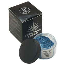 Тени для век "Индиго-сатин", Кристалл Декор