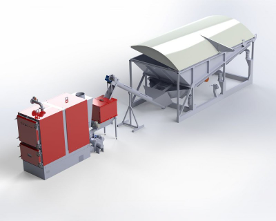 Котел на щепе FACI FSS 645 CLASSICO вибробункер