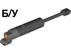 ! Б/У - Technic Linear Actuator with Dark Bluish Gray Ends, Type 2, Black (43097c01 6368625 6530015) - Б/У