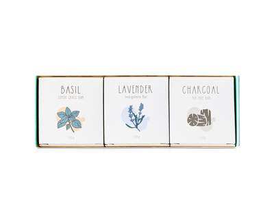 Мыло твердое ручной работы 3 шт.