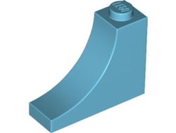 Arch 1 x 3 x 2 Inverted, Medium Azure (18653 / 6357619)