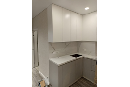 Кухня белая