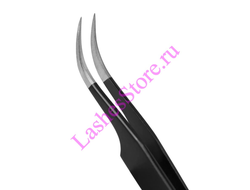 Пинцет RILI Black - «ИЗОГНУТЫЙ»
