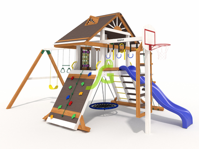 Детская площадка IgraGrad Крепость Фани (Дерево) мод.2