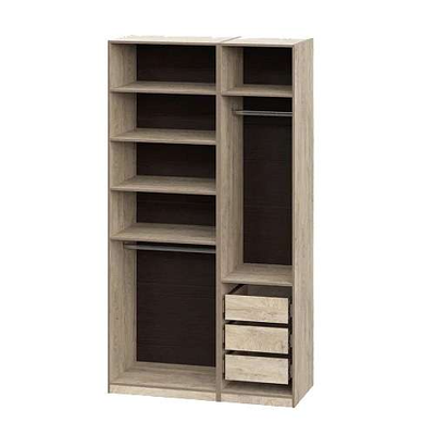 Этна Корпус шкафа 75 Дуб эндгрейн