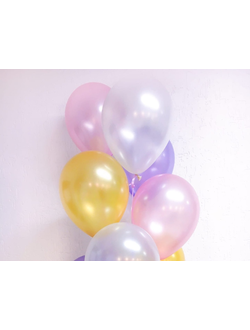набор нежных перламутровых воздушных шаров в краснодаре