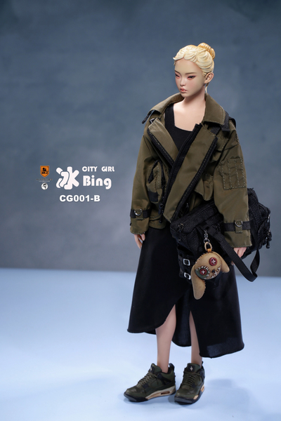 Городская девчонка Бин - Коллекционная фигурка 1/6 City Series NO.1 City girl Bing (CG001-B) - Mr.Z
