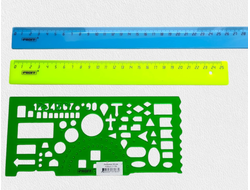 набор линеек, 3 шт, вариант 4