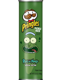 Pringles Pickle Rick Special Edition 158g (14 шт)