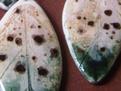 "Полдень над нивой", этнические серьги с подвесками