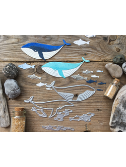 Ножи для вырубки "Без кита и жизнь не та"