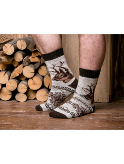 Шерстяные и махровые носки