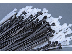 Стяжка-хомут кабельная 4,8х250 нейлон (уп. 100шт) (Черная)