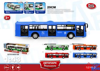 Автобус на бат. со свет. и звук. эфф. в кор. арт. 9690-D