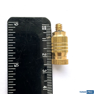 Форсунка высокого давления с вставкой из нержавеющей стали