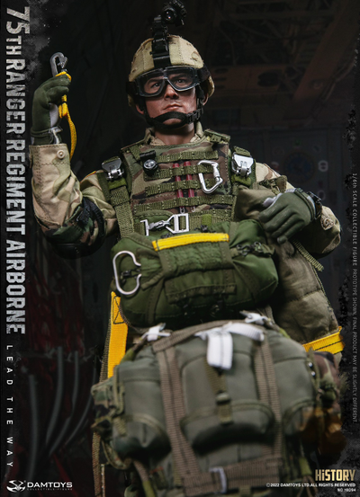 Американский десантник - КОЛЛЕКЦИОННАЯ ФИГУРКА 1/6 75th RANGER REGIMENT AIRBORNE (78094) - DAMTOYS