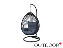 Подвесное кресло КОКОН OUTDOOR Самуи Черный