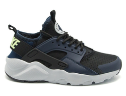 Nike Air Huarache ULTRA Синие с черным (41-45) Арт. 336F-A