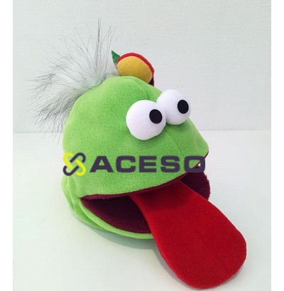 Логопедическая игрушка Логопедик Зеленый (управляется рот и язык)