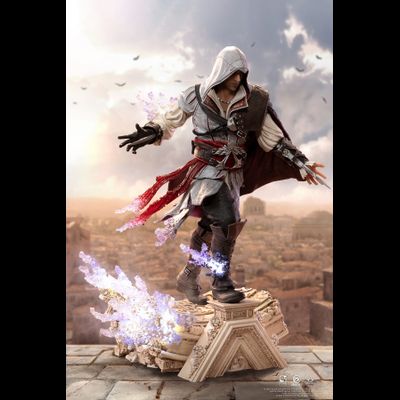 ПРЕДЗАКАЗ - Эцио Аудиторе (серия Assassin's Creed)  - Коллекционная СТАТУЯ 1/8 Assassin’s Creed Animus Ezio (PA048AC) - PureArts ?ЦЕНА: 21500 РУБ.?