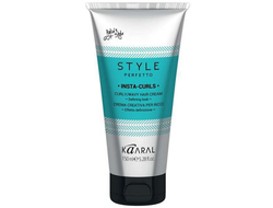 Kaaral STYLE Perfetto INSTA-CURLS CURLY/WAVY HAIR Крем для вьющихся волос для формирования завитков, 150 мл