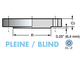 Заглушки фланцевые ASME B16.48 (Pleine / Blind)