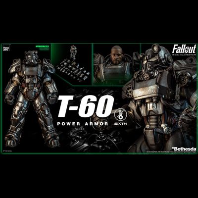Силовая броня Т-60 (серия Fallout) - Коллекционная фигурка 1/6 Fallout T-60 Power Armor (3Z08560W0) - Threezero