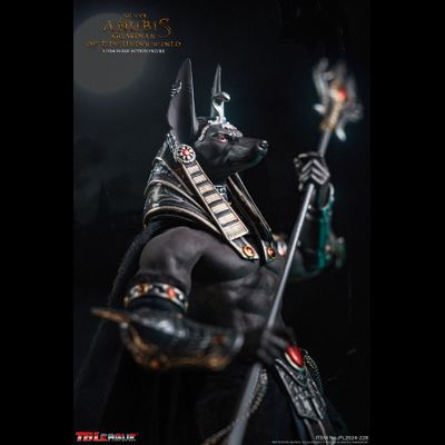 Анубис в серебряном - Коллекционная фигурка 1/12 SCALE Anubis, God of the Underworld, Silver (PL2024-228) - TBLeague