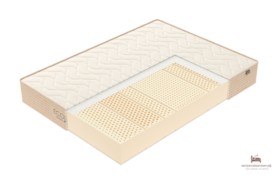 матрас L 5 Вегас / высокий  монолит натурального латекса / Беларусь