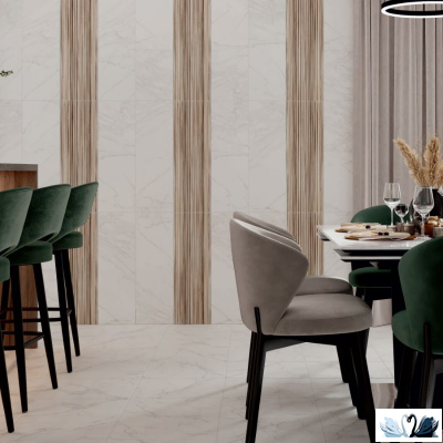 Плитка напольная Belani Allison белый 41,8 х 41,8 см Береза керамика