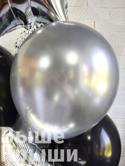 Серебро хром шар