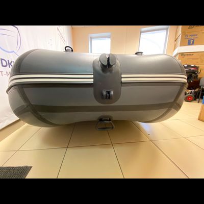 Моторная лодка ДИКИЙ 380 НДНД серый