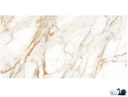 Керамогранит Laparet Calacatta Oro золотой 60 x 120 см полированный под мрамор в магазине Marysя