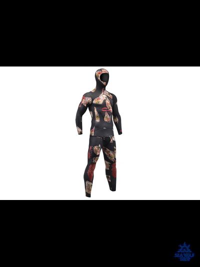 Гидрокостюм неопрен 5мм C4 Carbon Rock р. 4/L-52