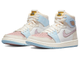 женские кроссовки Nike Air Jordan 1 Womens Zoom High 'Pink Oxford Plum Fog' DQ5092-651 оригинал