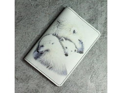 Обложка на паспорт "Мишки"