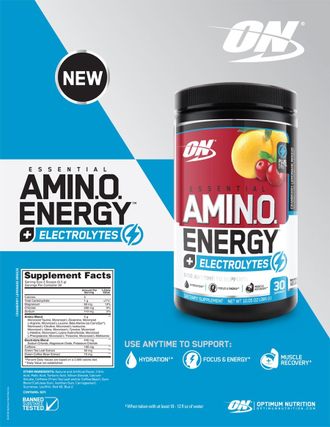 Essential Amino Energy  + Electrolytes 285g