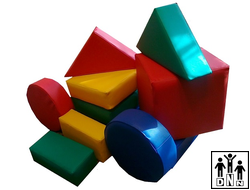 Детский игровой конструктор «Юный строитель»