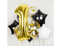 Разноцветный микс из шаров