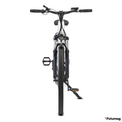 Электровелосипед WHITE SIBERIA CAMRY LIGHT 500W матовый серебристый